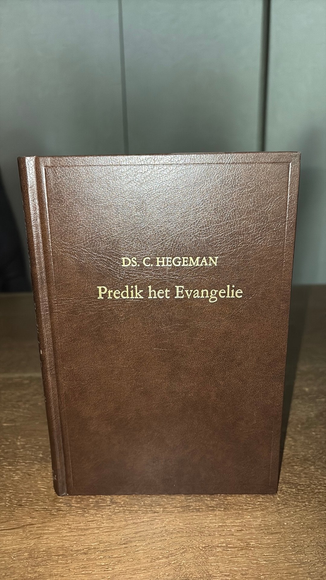 Ds C Hegeman. Predik het Evangelie, Boeken, Ophalen of Verzenden, Gelezen