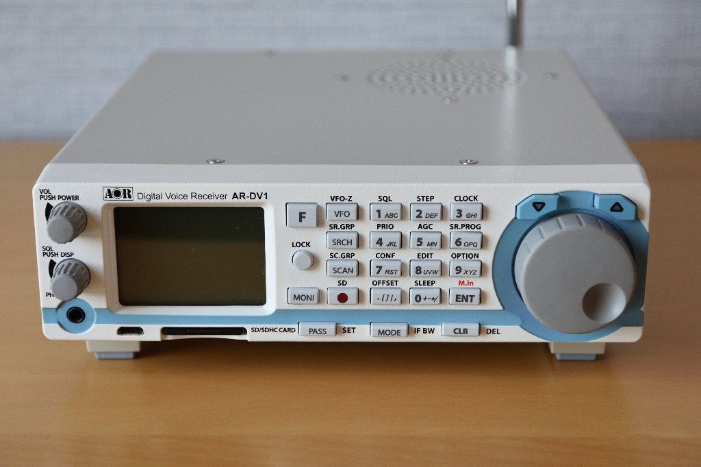 AOR AR-DV1 ontvanger, Telecommunicatie, Ophalen of Verzenden, Zo goed als nieuw, Ontvanger