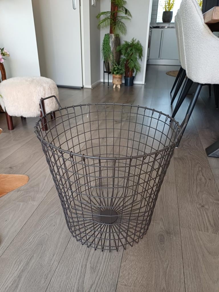 Metalen mand met handvatten, Ophalen of Verzenden, Nieuw