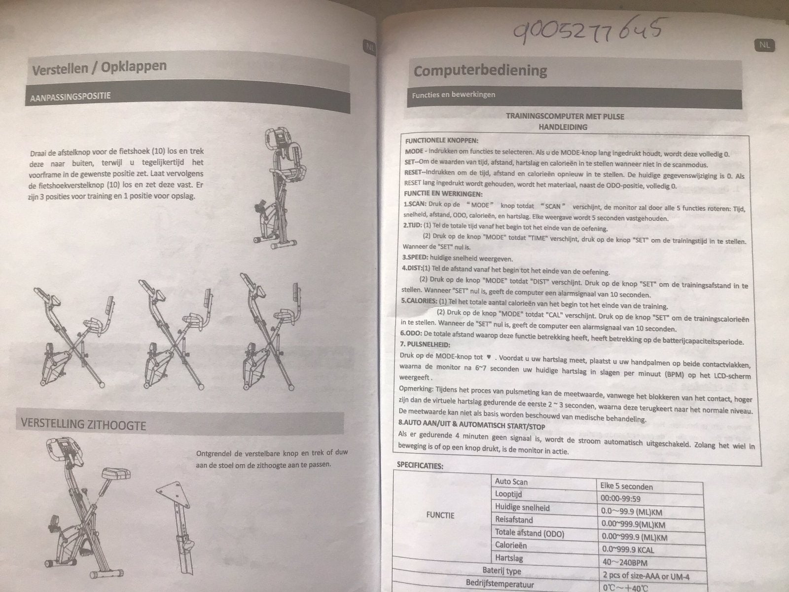 Foto 6 van Hometrainer Nieuw