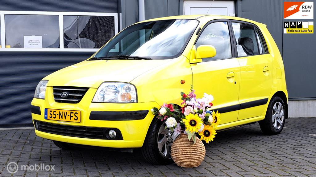 Hyundai Atos 1.1i Dynamic Automaat !, Auto's, Gebruikt, 31 €/maand, 4 cilinders, Atos