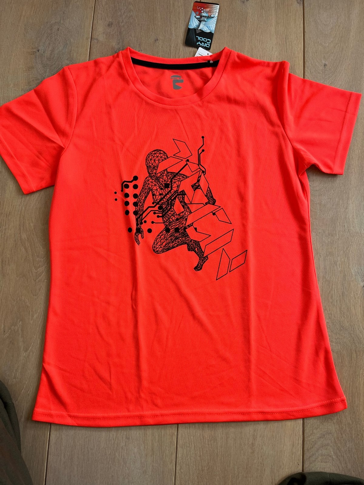 Dry Cool Sportshirt Oranje/fel roze Maat 44, Kleding | Dames, Maat 42/44 (L), Nieuw, Oranje, Ophalen of Verzenden