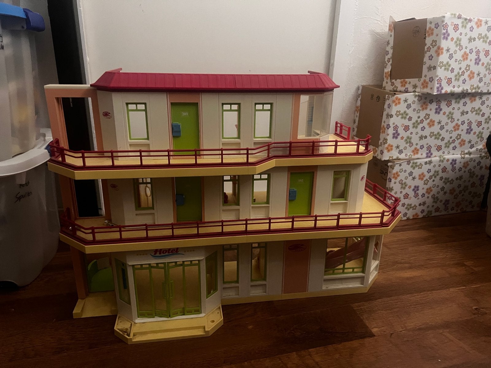 Playmobil Hotel (niet compleet), Ophalen, Gebruikt, Complete set, Gebouw