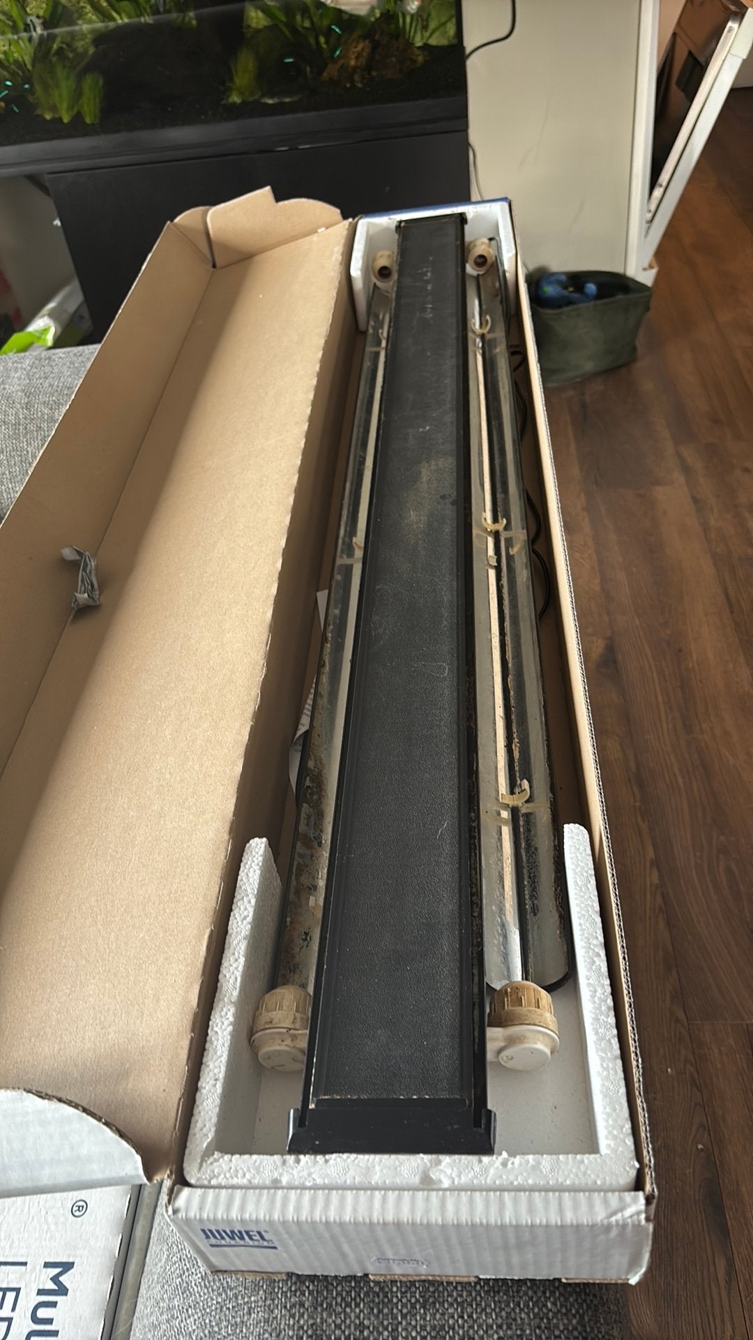 Juwel licht armaturen  aquarium 120 cm  werkend  GRATIS, Ophalen, Gebruikt, Verlichting of Verwarming