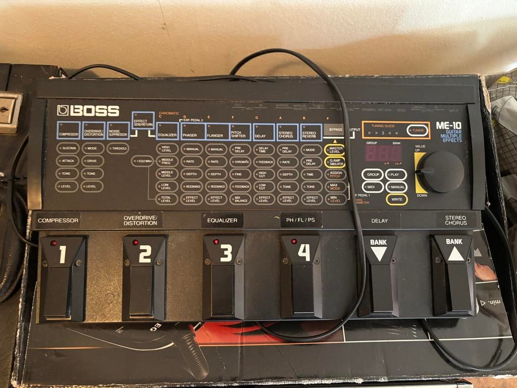 Boss ME-10 Gitaar Multi-Effect Processor, Ophalen, Gebruikt, Minder dan 500 watt