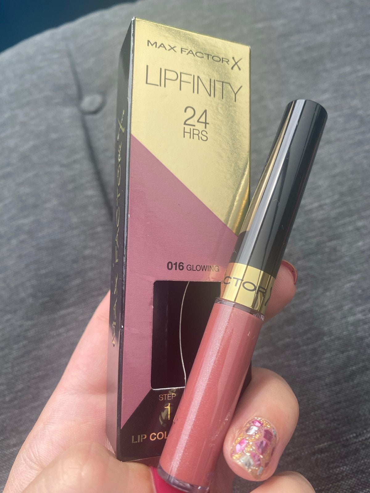 Max Factor Lipfinity 016 Glowing (zonder topcoat), Lippen, Verzenden, Nieuw, Make-up