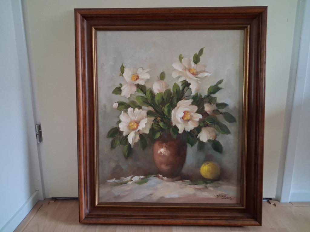 Olieverfschilderij van Harrie Koolen, Antiek en Kunst, Kunst | Schilderijen | Klassiek, Ophalen