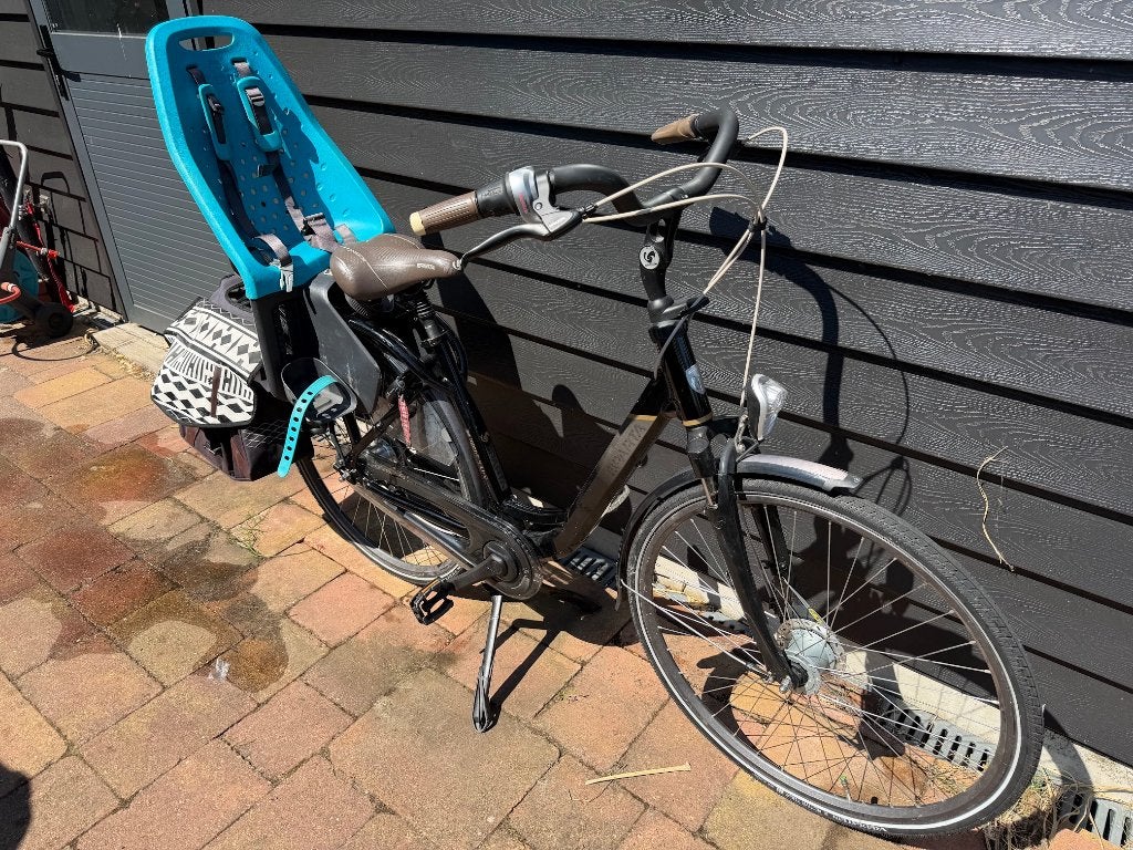 Sparta Amazon 4-Life incl achterzitje mt 48, Fietsen en Brommers, Fietsen | Dames | Moederfietsen, Ophalen, 2 zitjes, Sparta, Gebruikt