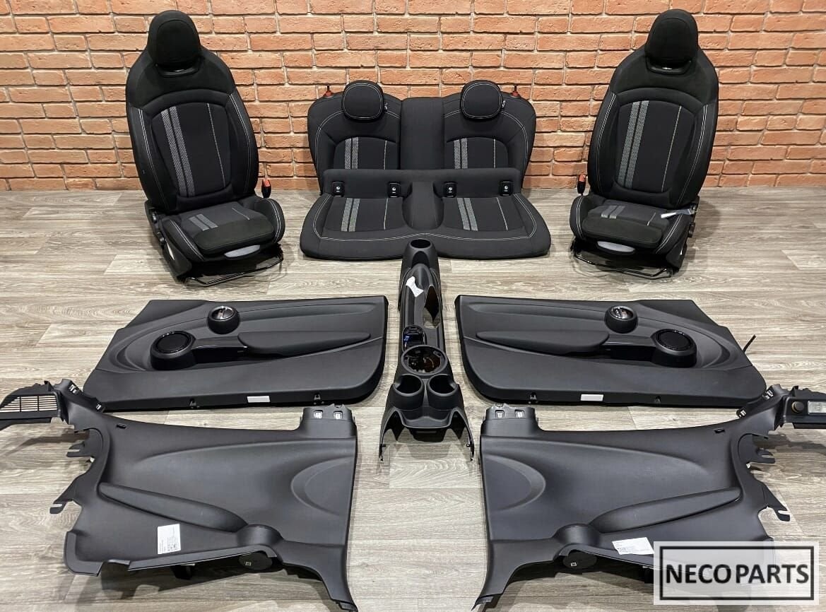 MINI COOPER F56 JCW INTERIEUR STOELEN COMPLEET DEURPANEEL, Auto-onderdelen, Interieur en Bekleding, Mini, Gebruikt, Ophalen of Verzenden