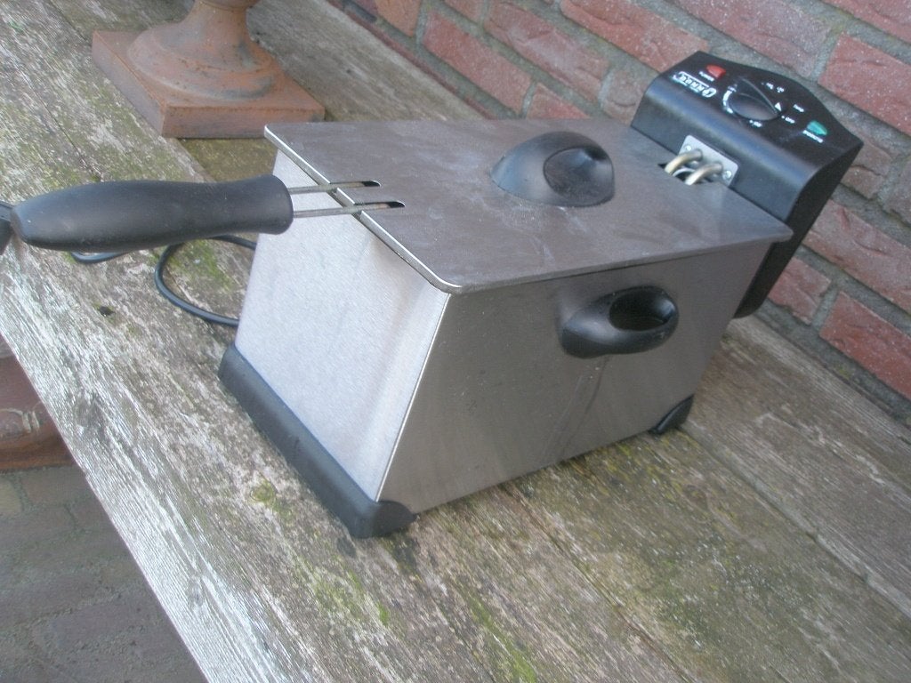 friteuse, Witgoed en Apparatuur, 4 liter of meer, Ophalen, Gebruikt, Uitneembare binnenpan