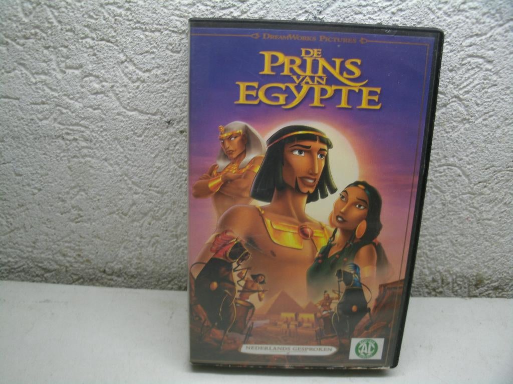 vhs 241b de prins van egypte, Cd's en Dvd's, Europees, Alle leeftijden, Overige typen, Ophalen of Verzenden