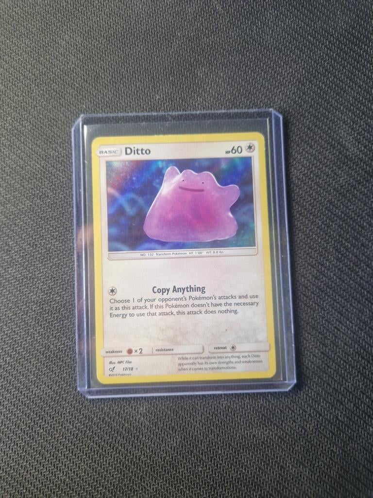 Ditto 17/18 Detective Pikachu, Ophalen of Verzenden, Zo goed als nieuw, Losse kaart