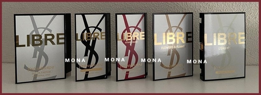 Libre set 5 parfum samples proefjes testers monsters, Verzenden, Nieuw