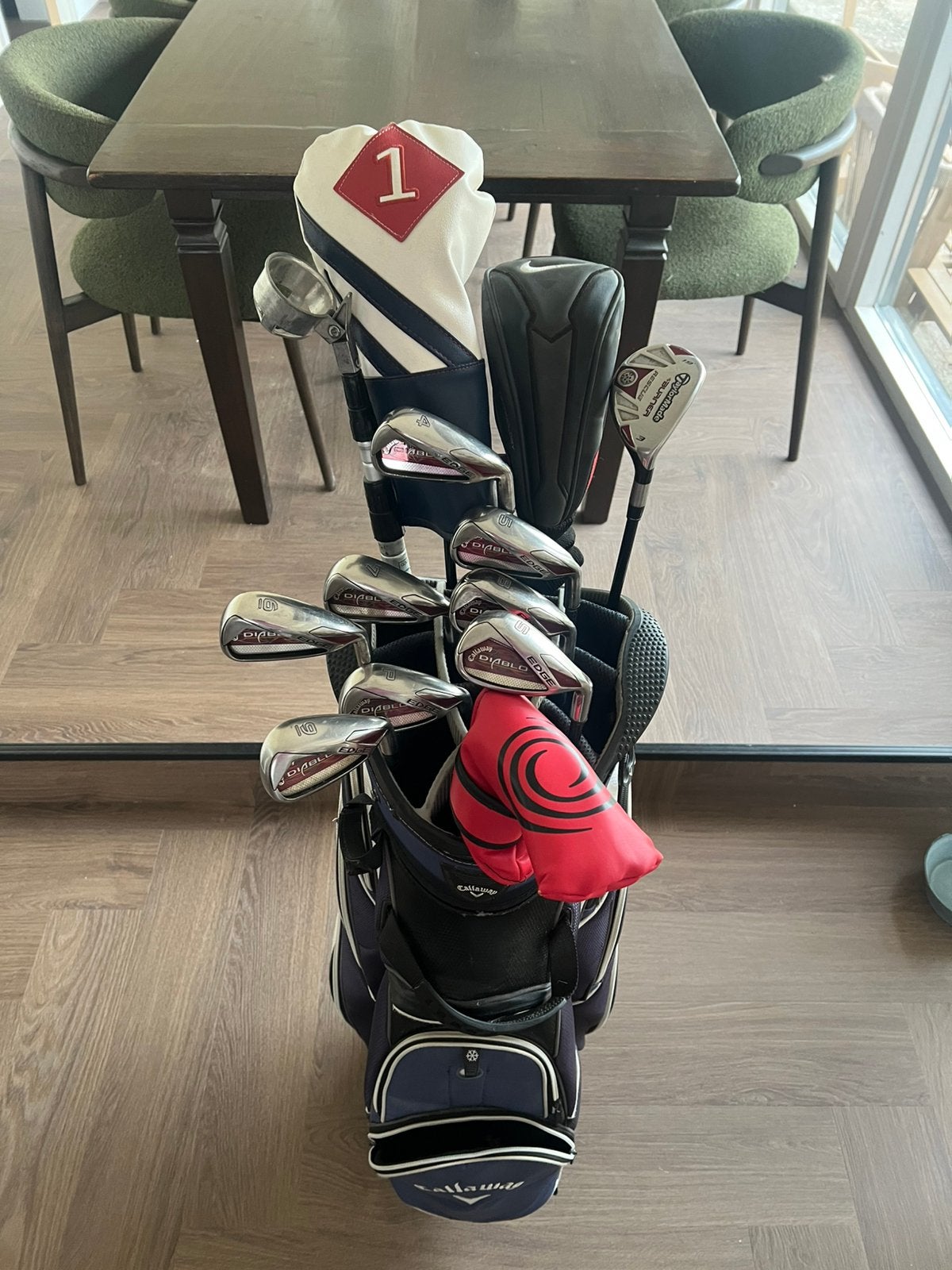 Golfset heren callaway, Sport en Fitness, Golf, Ophalen of Verzenden, Zo goed als nieuw, Set, Callaway