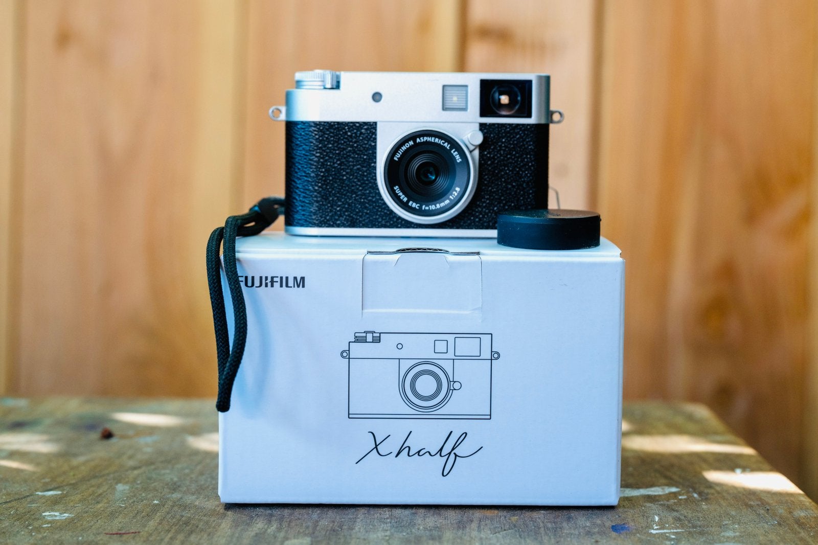 Fuji X Half zilver, 18 Megapixel, Compact, Ophalen of Verzenden, Zo goed als nieuw