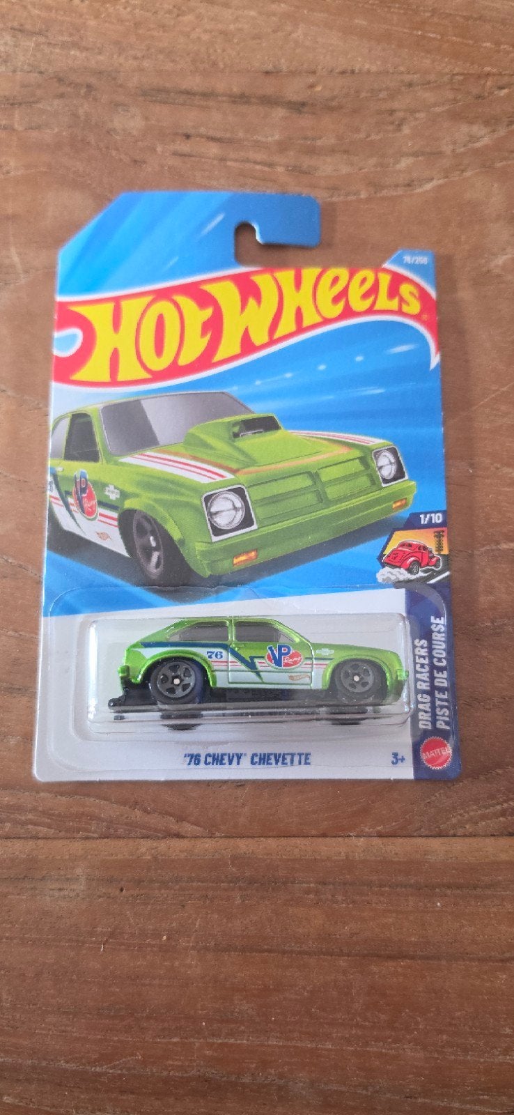 Hot Wheels '76 Chevy Chevette - Drag Racers 1/10, Ophalen of Verzenden, Nieuw, Auto