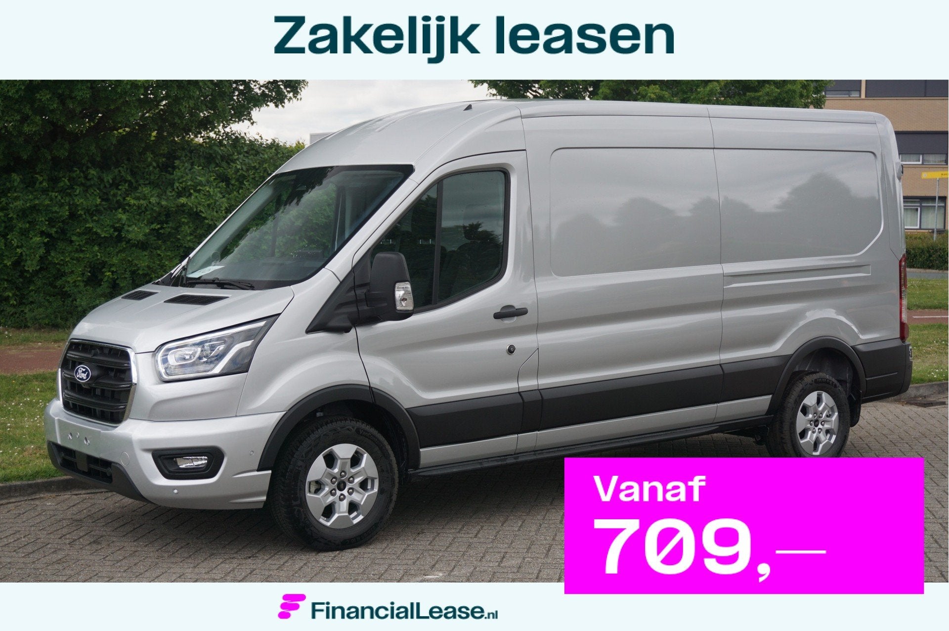Ford Transit 350L L3H2 Limited AUT-8 165PK BPM VRIJ Navi, Ad, 4 cilinders, 2800 kg, Bedrijf, Diesel