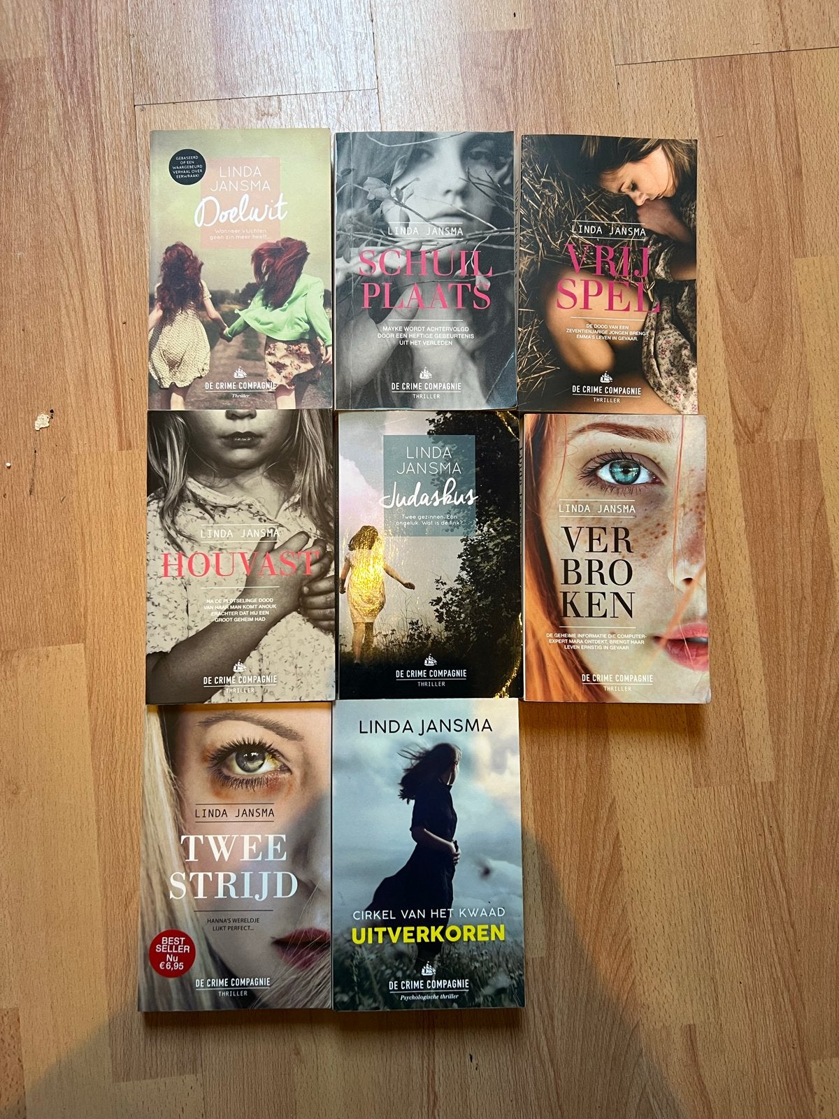 Linda Jansma Thriller Boeken Collectie - 8 Stuks, Boeken, Ophalen of Verzenden, Zo goed als nieuw, Linda Jansma, Nederland