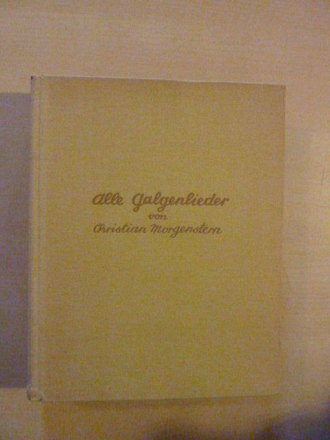 Christian Morgenstern - Alle galgenlieder, Boeken, Verzenden, Gelezen