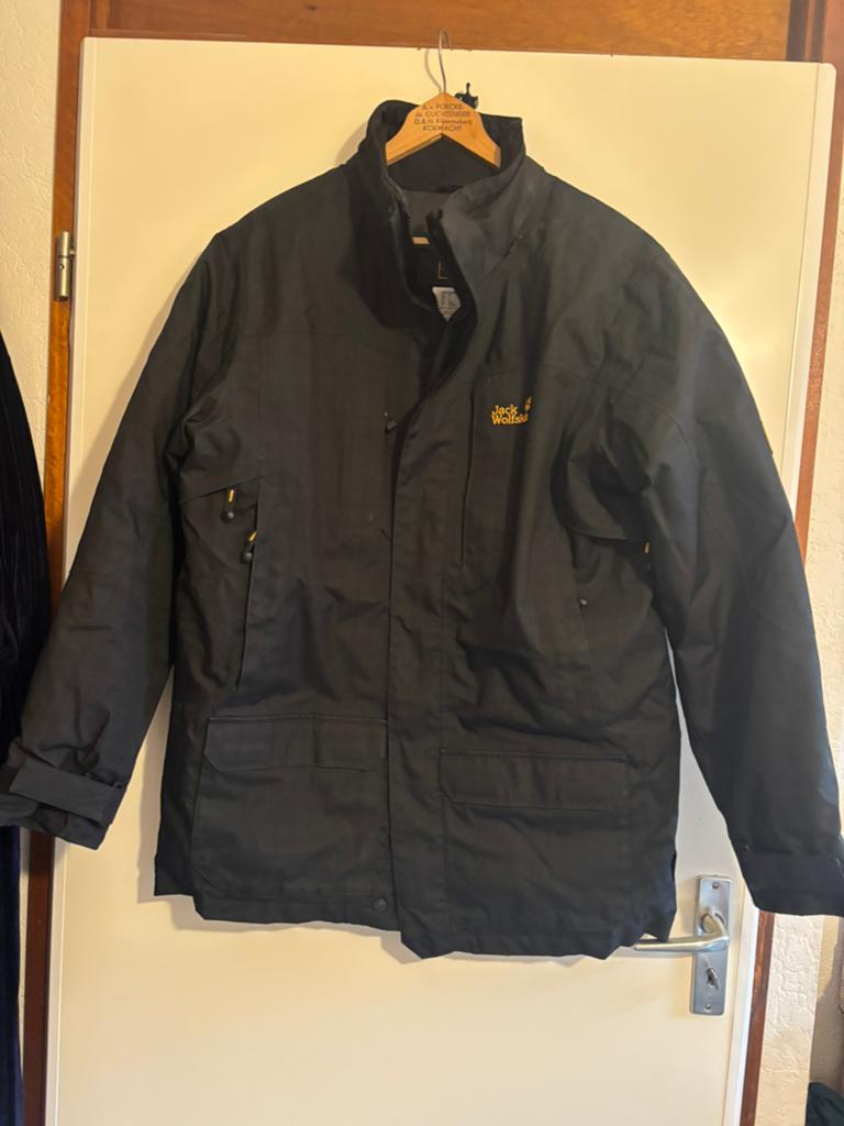 Jack Wolfskin herenjas, Ophalen of Verzenden, Nieuw, Maat 48/50 (M), Zwart