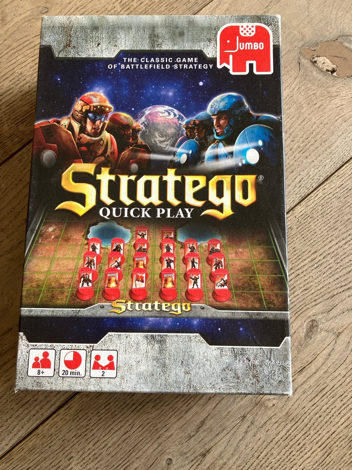 Stratego Quick Play - Strategisch Bordspel, Een of twee spelers, Ophalen of Verzenden, Zo goed als nieuw, Reisspel