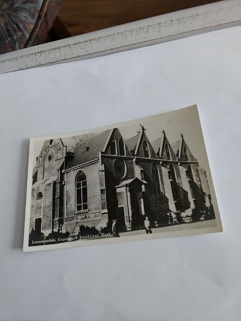 LEEUWARDEN. GROOTE- OF JACOBIJNER KERK, Ophalen of Verzenden, Voor 1920, Friesland