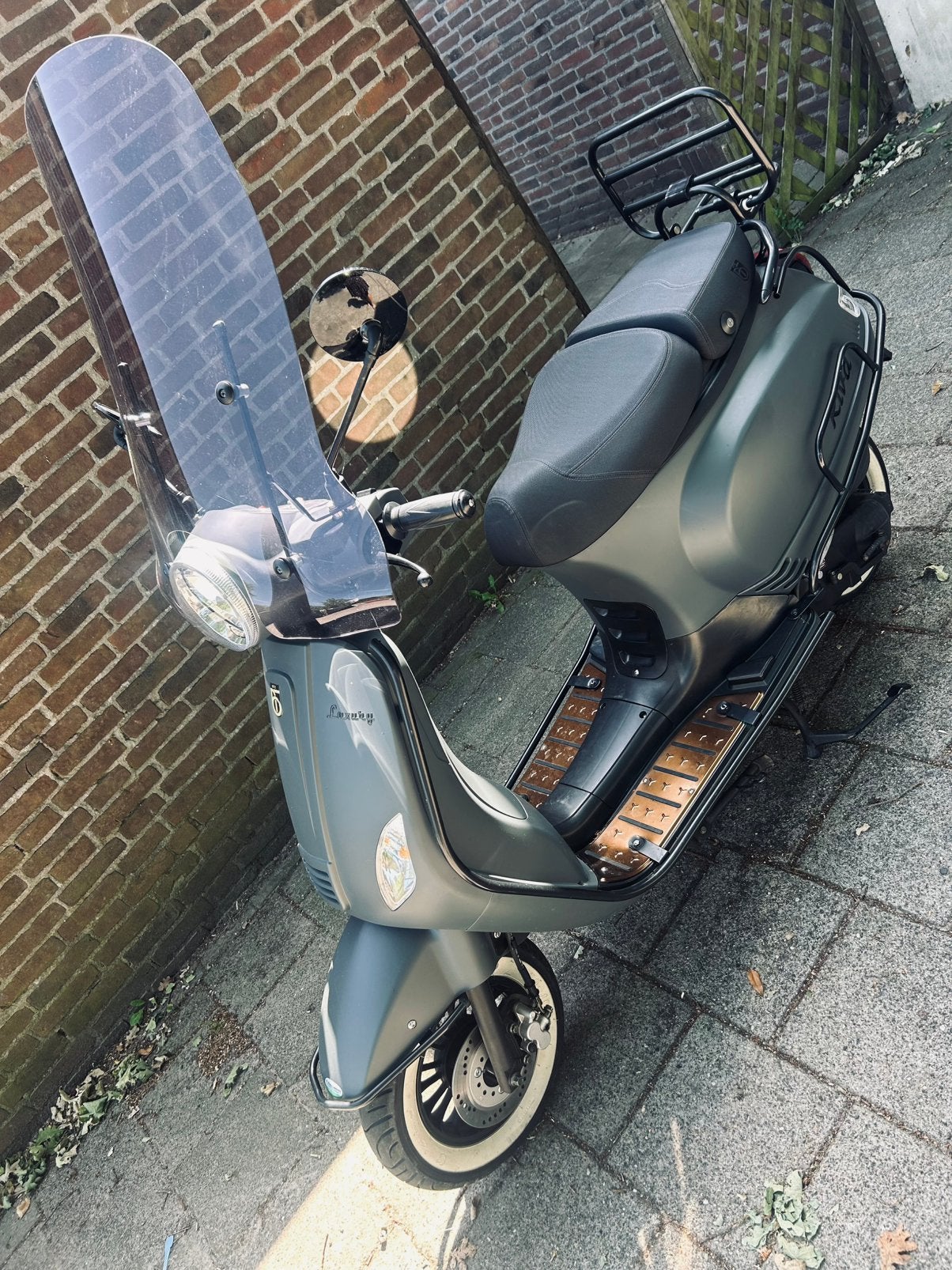 BTC RIVA scooter mat grijs! Maar 2894 gelopen!!! Bouwj 2018, Ophalen of Verzenden, Zo goed als nieuw, Benzine, Overige merken