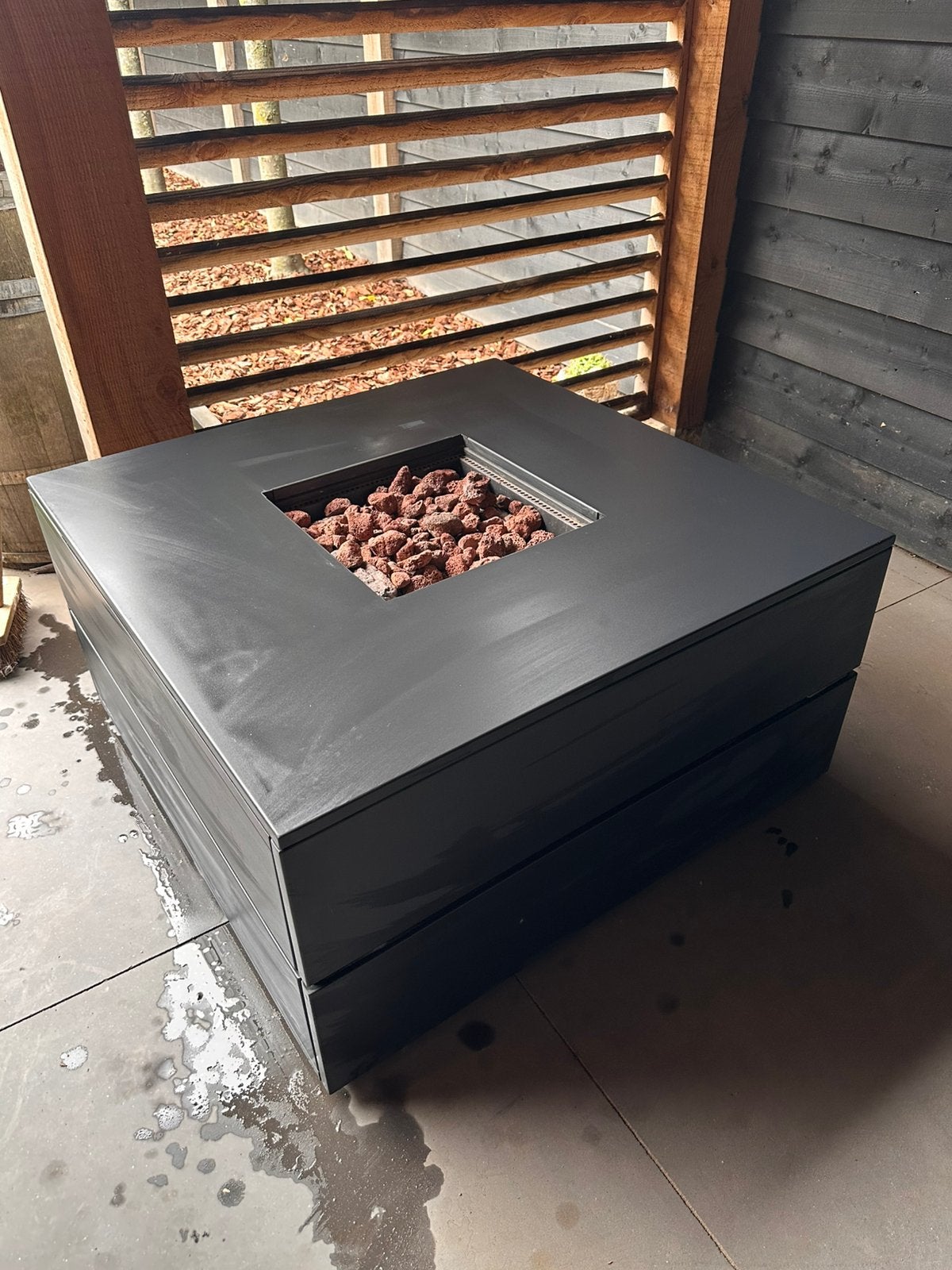 Vuurtafel te koop (gas), Ophalen, Gebruikt