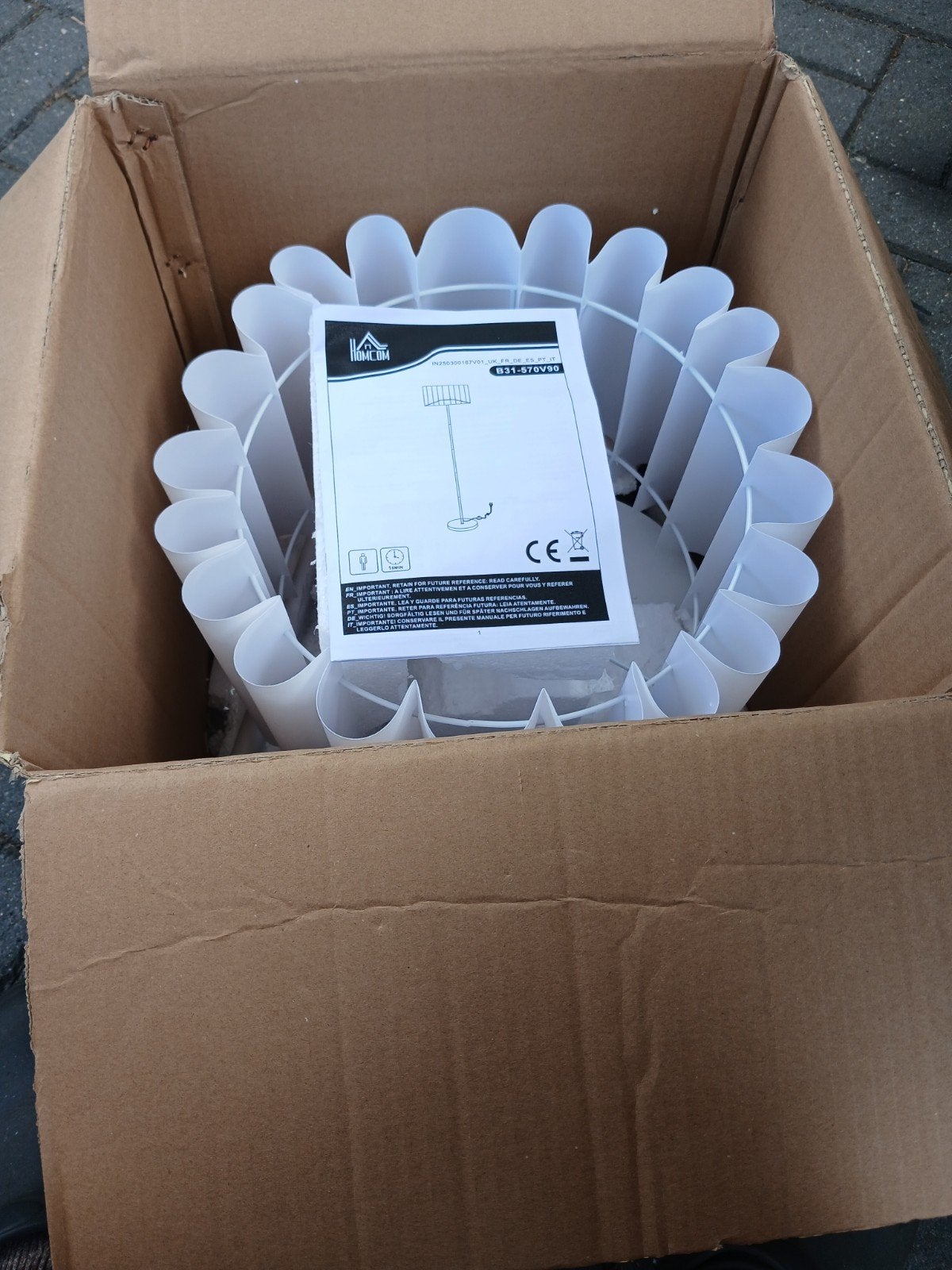 Nieuwe vloerlamp, Huis en Inrichting, Ophalen of Verzenden, Nieuw, 150 tot 200 cm