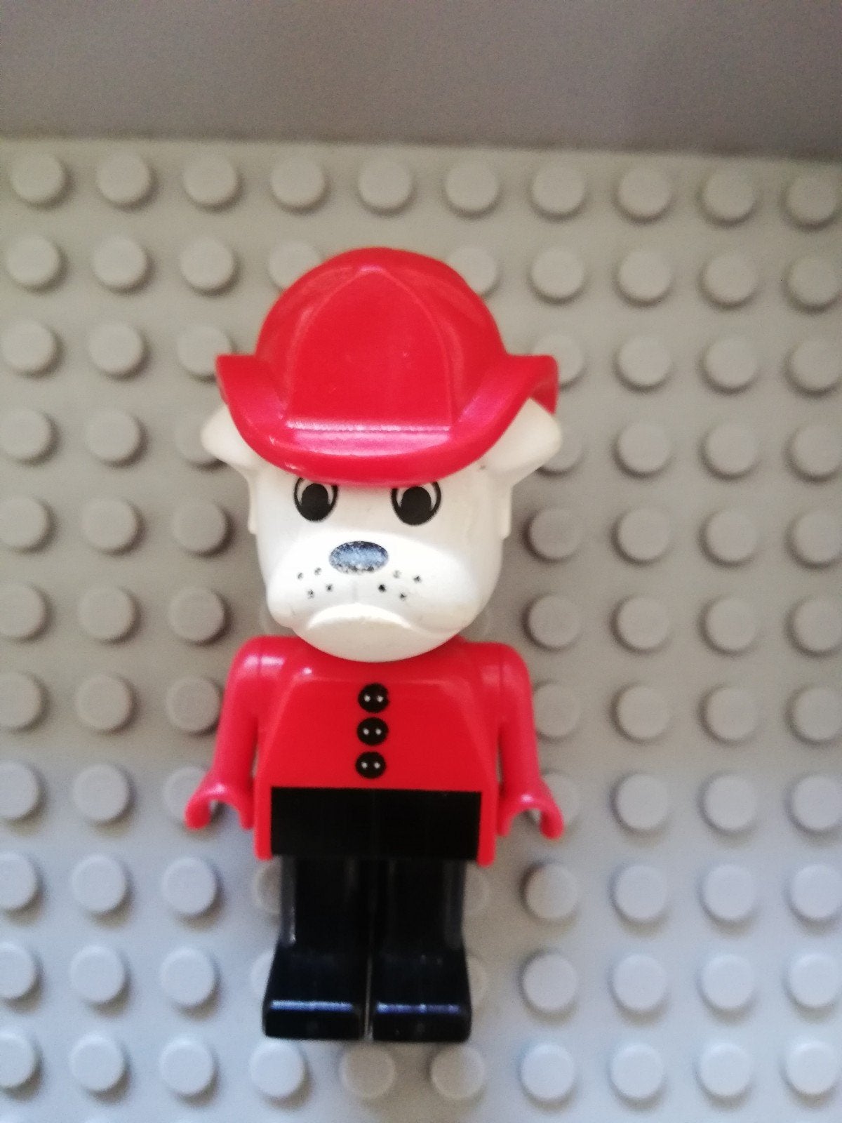 Lego fabuland brandweerman minifiguur fab2i, Gebruikt, Overige thema's, Lego, Ophalen of Verzenden