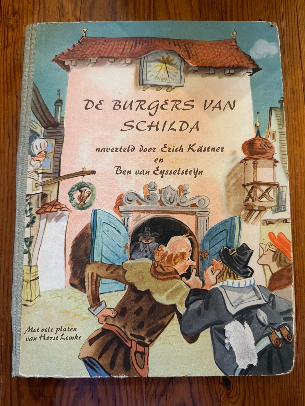 De Burgers van Schilda - Erich Kästner, Ben van Eysselsteyn, Ophalen of Verzenden, Gelezen, Fictie algemeen