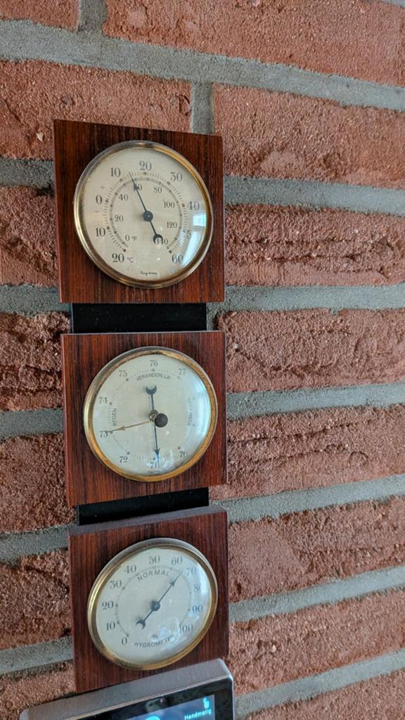 Thermometer hygrometer, Ophalen, Binnenthermometer