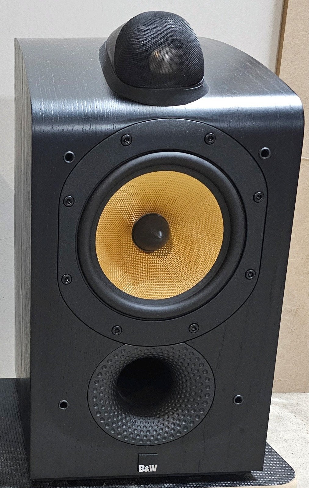 B&W 705 topmonitor Made in the UK,echt fineer, izgst, 150 watt of meer, B&W, Ophalen of Verzenden, Bowers & Wilkins (B&W)