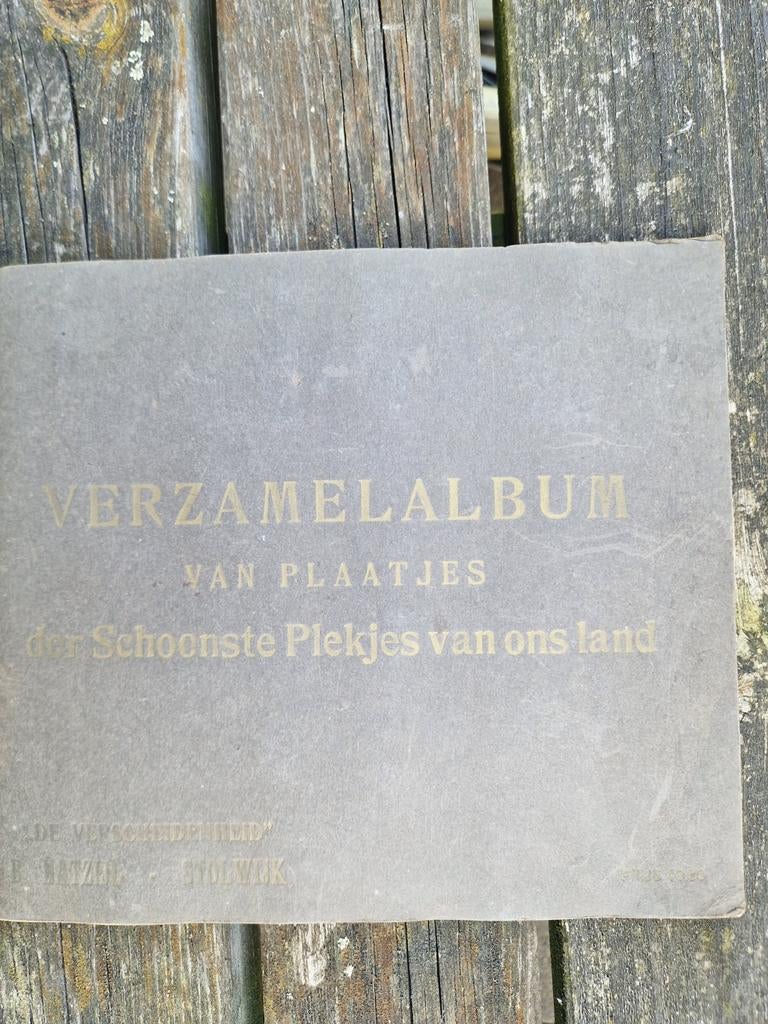 Plaatjesalbum Mooiste Plekjes van ons Land -, Ophalen of Verzenden, Gelezen, B. Natzijl, Plaatjesalbum