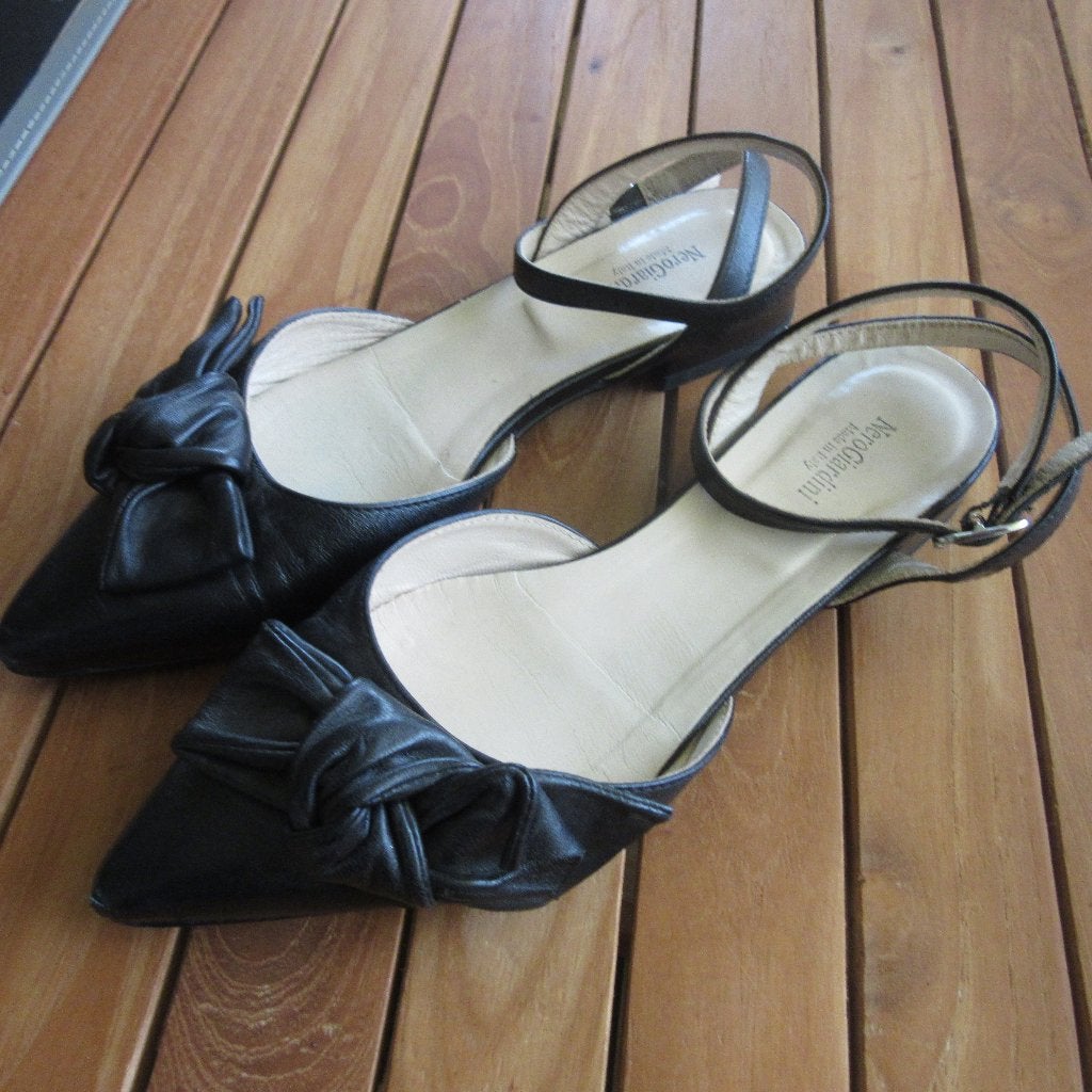 NeroGiardini schoenen, Zwart, Zo goed als nieuw, NeroGiardini, Sandalen of Muiltjes