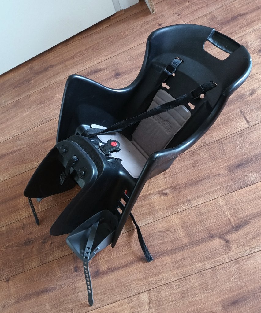 Polisport Boodie Fietszitje Achter (tot 22 kg) – Verstelbaar, Achterzitje, Polisport achterzitje, Ophalen, 15 t/m 25 kg