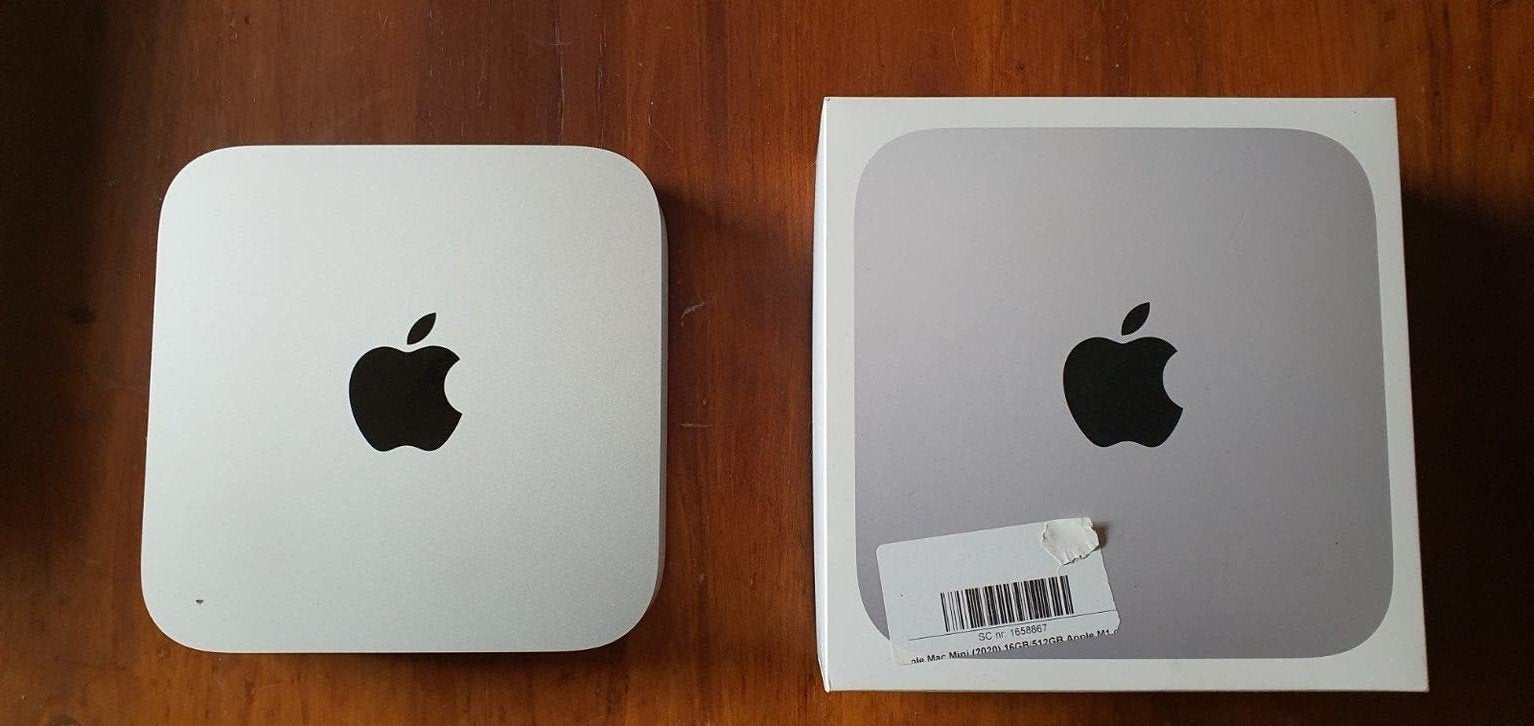 Apple Mac mini M1 16GB 512GB incl doos, Computers en Software, Apple Desktops, Gebruikt, Verzenden, SSD, 512 GB