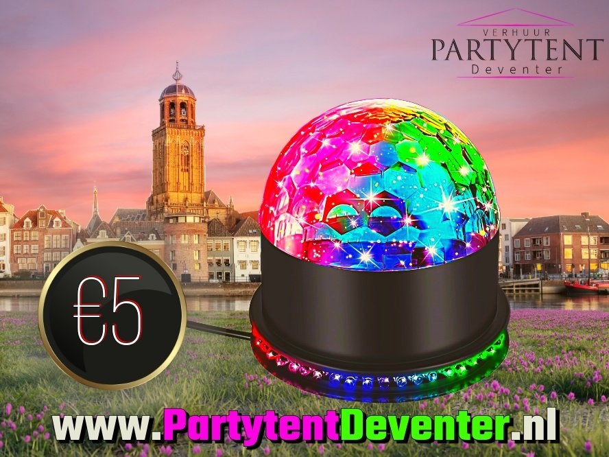 Feestje! Party discobol + evt statafels/ heaters etc., Ophalen, Nieuw, Overige