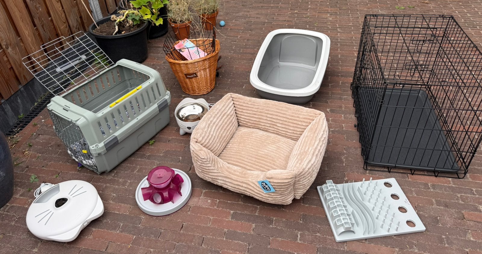 Honden en kattenspullen, Ophalen, Zo goed als nieuw