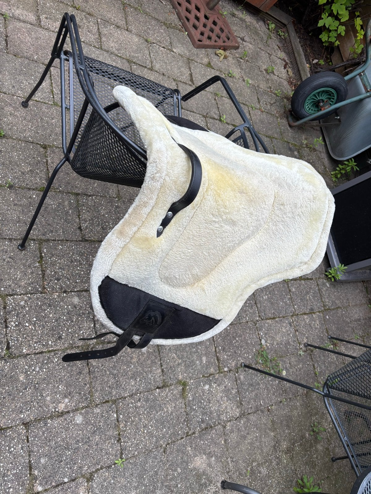 Bareback Pad F.R.A. Bisco Naturel, Ophalen of Verzenden, Zo goed als nieuw, Western