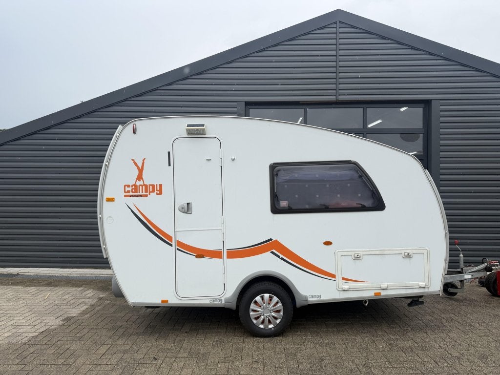 Dethleffs Campy een licht gewicht caravan, Tot en met 2, Bedrijf, Dethleffs, 500 - 750 kg
