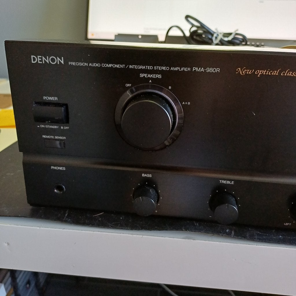 Denon PMA-980R Geïntegreerde Stereo Versterker, Audio, Tv en Foto, Versterkers en Receivers, Ophalen, Gebruikt, Denon, 120 watt of meer