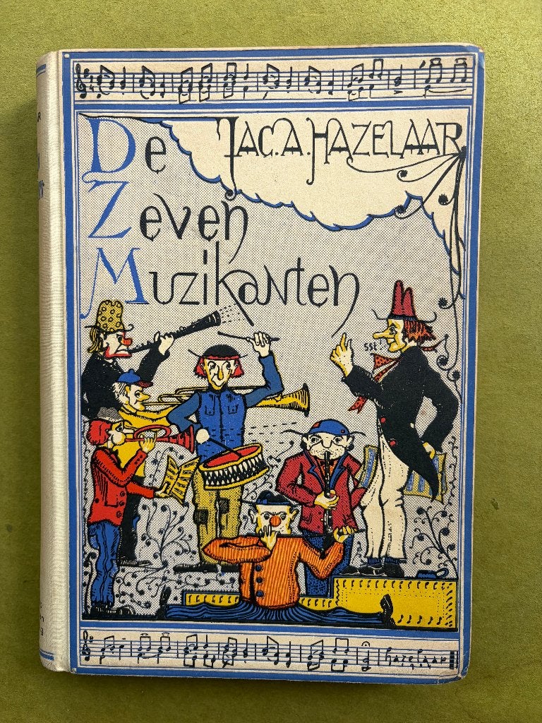 DE ZEVEN MUZIKANTEN (een vrolijk muziekverhaal), Gelezen, Jac. A. Hazelaar, Ophalen of Verzenden, Fictie