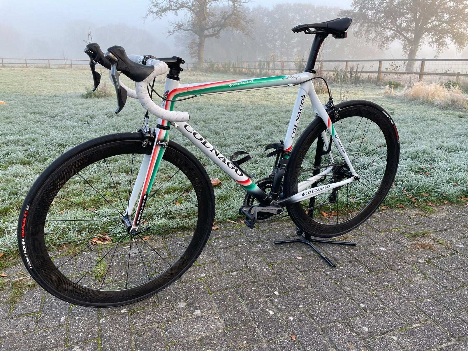 Colnago Extreme Power frame 57cm, Ophalen, Gebruikt, Frame, Carbon