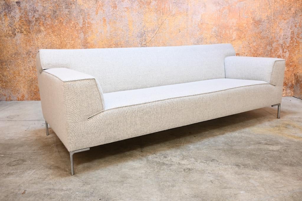Als NIEUW! Design on Stock Bloq bank in Amdal stof, Design on Stock, 75 tot 100 cm, Ophalen of Verzenden, Rechte bank