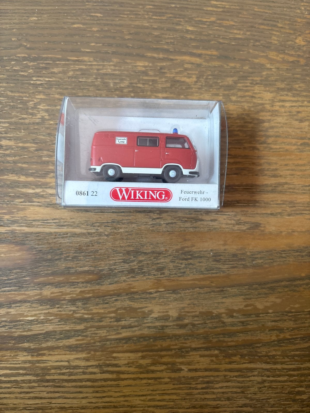 Wiking Ford FK 1000 Brandweerwagen - Nieuw in doos, Ophalen of Verzenden, Nieuw, Bus of Vrachtwagen, Wiking