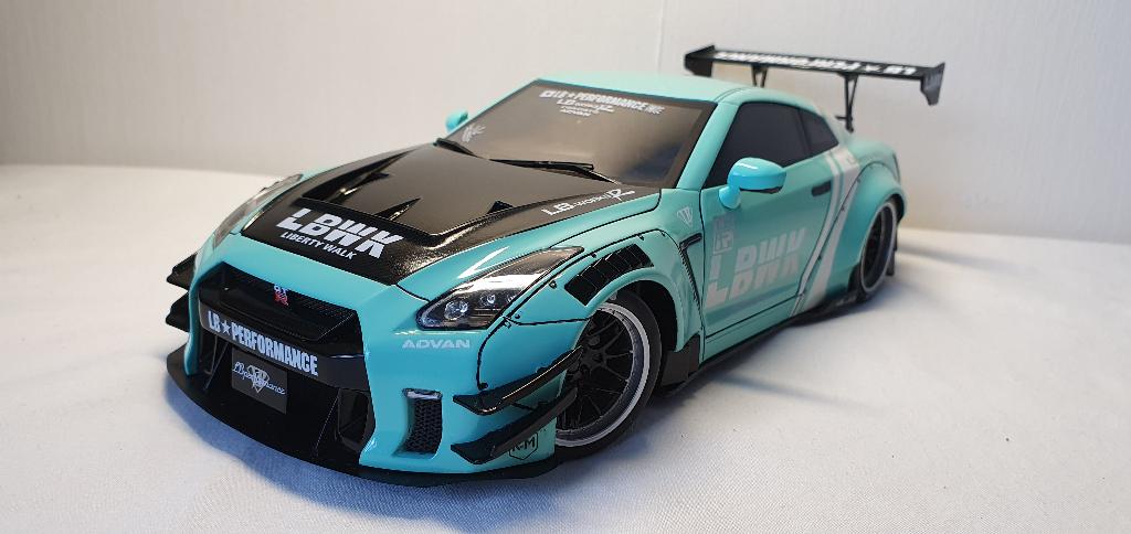 Solido Nissan GT-R (R35) Libertywalk V2, Ophalen of Verzenden, Nieuw, Solido