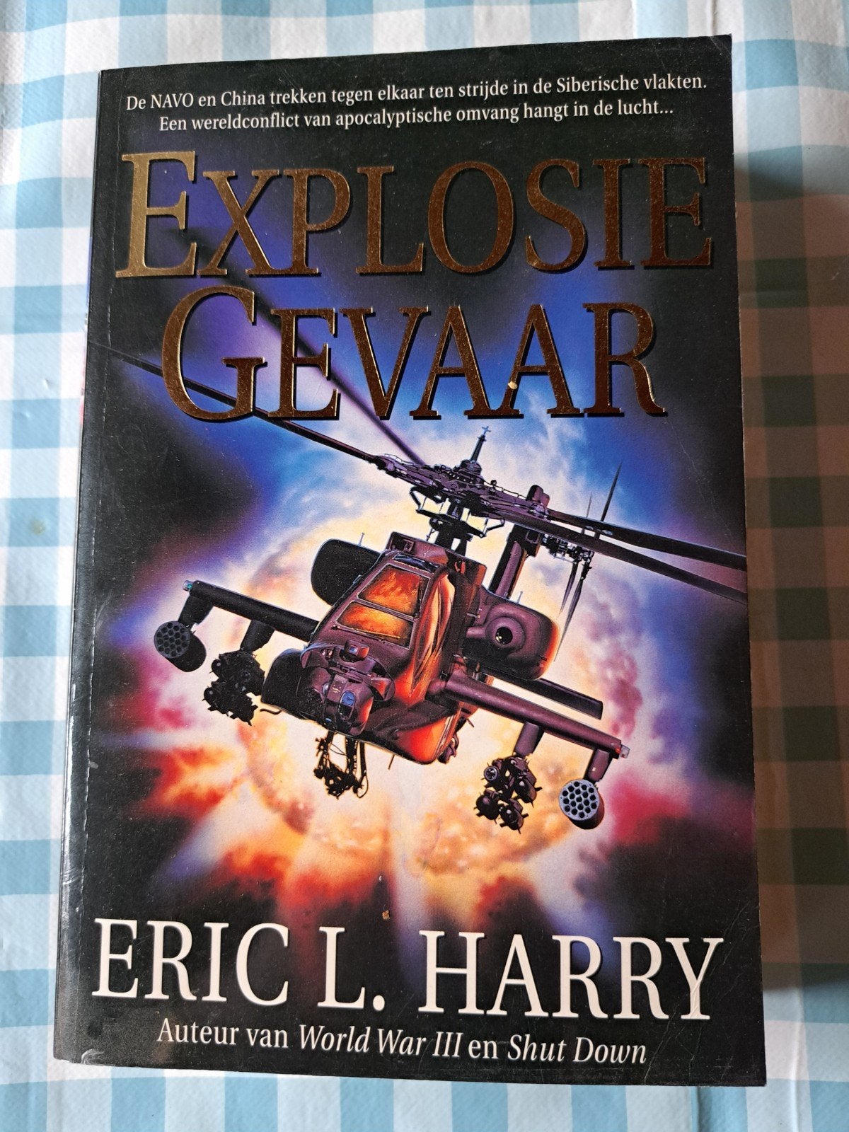 A: Explosie Gevaar - Eric L. Harry (Thriller), Ophalen of Verzenden, Gelezen, Eric L. Harry, Wereld overig