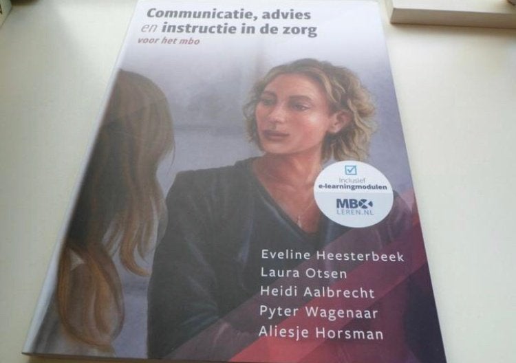 Communicatie, advies en instructie in de zorg voor het MBO, Ophalen of Verzenden, Beta, Zo goed als nieuw, MBO
