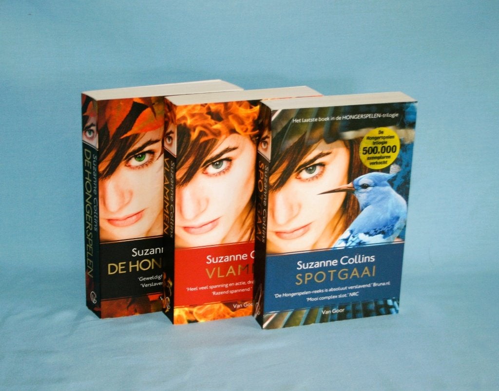De Hongerspelen Trilogie - Suzanne Collins (3 boeken), Boeken, Suzanne Collins, Ophalen of Verzenden, Zo goed als nieuw